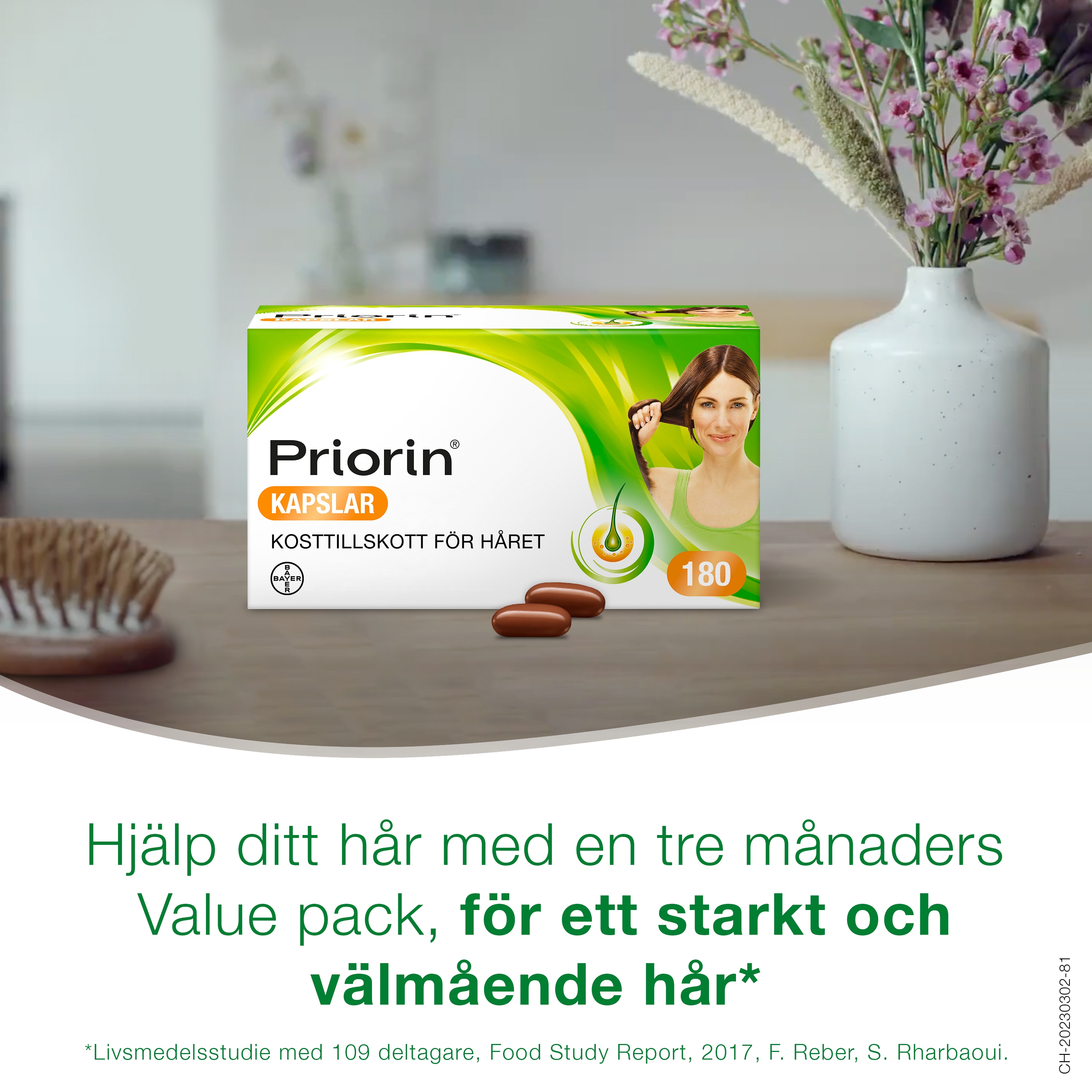 Priorin® kapslar - återfå ett starkt och välmående hår